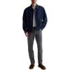 AG Adriano Goldschmied Mens Everett Slim Straight Selvage Jean(Sulfur Storm Grey)