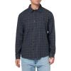 AG Adriano Goldschmied Mens Wayne Relaxed Fit Work Shirt(Navy Multi)