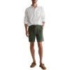 AG Adriano Goldschmied Mens Wells Drawstring Relaxed Fatigue Short(Sulfur Seaside Sage)