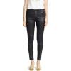 AG Adriano Goldschmied Women’s Farrah Leatherette High-Rise Skinny Fit Ankle Pant(Leatherette Super Black)