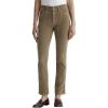 AG Adriano Goldschmied Women’s Mari High Rise Slim Straight Jean(1 Year Sulfur Wild Mushroom)