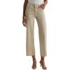 AG Adriano Goldschmied Women’s Saige Mid Rise Wide Leg in 18 Years Bisou(Sulfur Pumice)