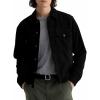 AG Adriano Goldschmied mens Dart Classic Trucker Jacket(Super Black)