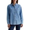 AG Women’s Lenny Relaxed Shirt(Salt Water)