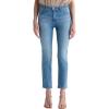 AG Womens Mari Mid Rise Slim Straight Crop Jean(Atlantis)