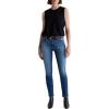 AG Women’s Mari Mid Rise Slim Straight Jean(12 Years Assumption)