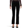 AG Women’s Mari Mid Rise Slim Straight Jean(Super Black)