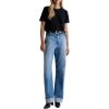 AG Womens Mercer High Rise Cuffed Barrel Jean Extended(Route 49)