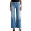 AG Womens Saige Mid Rise Wide Leg(18 Years Bisou)