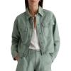 AG Womens Valleta Utility Shirt Jacket(Sulfur Matcha Latte)