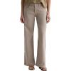 Womens Adria Low Rise Baggy Wide Leg(Simple Taupe)