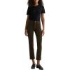 Womens Mari Mid Rise Slim Straight Jean(Rich Umber)