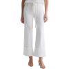 Women’s Saige Mid Rise Wide Leg, White, 27