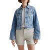 womens Isa Cropped Trucker Jacket(Intuition)