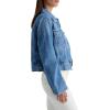 womens Isa Cropped Trucker Jacket(Flashback)