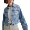 womens Isa Cropped Trucker Jacket(Intuition)