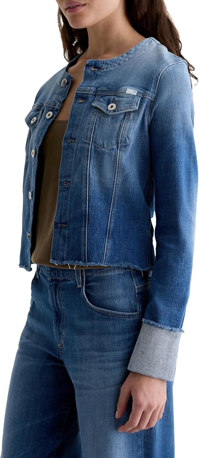 imagewomens Robyn Fitted Denim JacketRunway