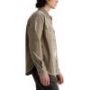 AG Adriano Goldschmied Mens Curtis Classic Fit Work Shirt(Sulfur Industrial Taupe)