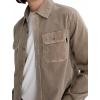 AG Adriano Goldschmied Mens Curtis Classic Fit Work Shirt(Sulfur Industrial Taupe)