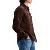 AG Adriano Goldschmied Mens Curtis Classic Fit Work Shirt(Sulfur Raw Umber)