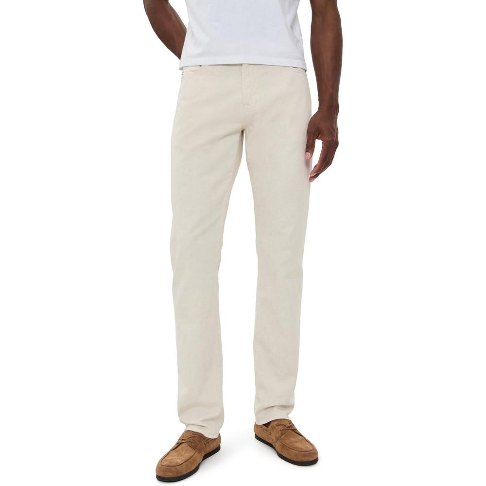 imageAG Adriano Goldschmied Mens Everett Slim Straight Linen PantsNatural