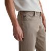 AG Adriano Goldschmied Men’s Everett Slim Straight Linen Pants(Sulfur Amber Dust)