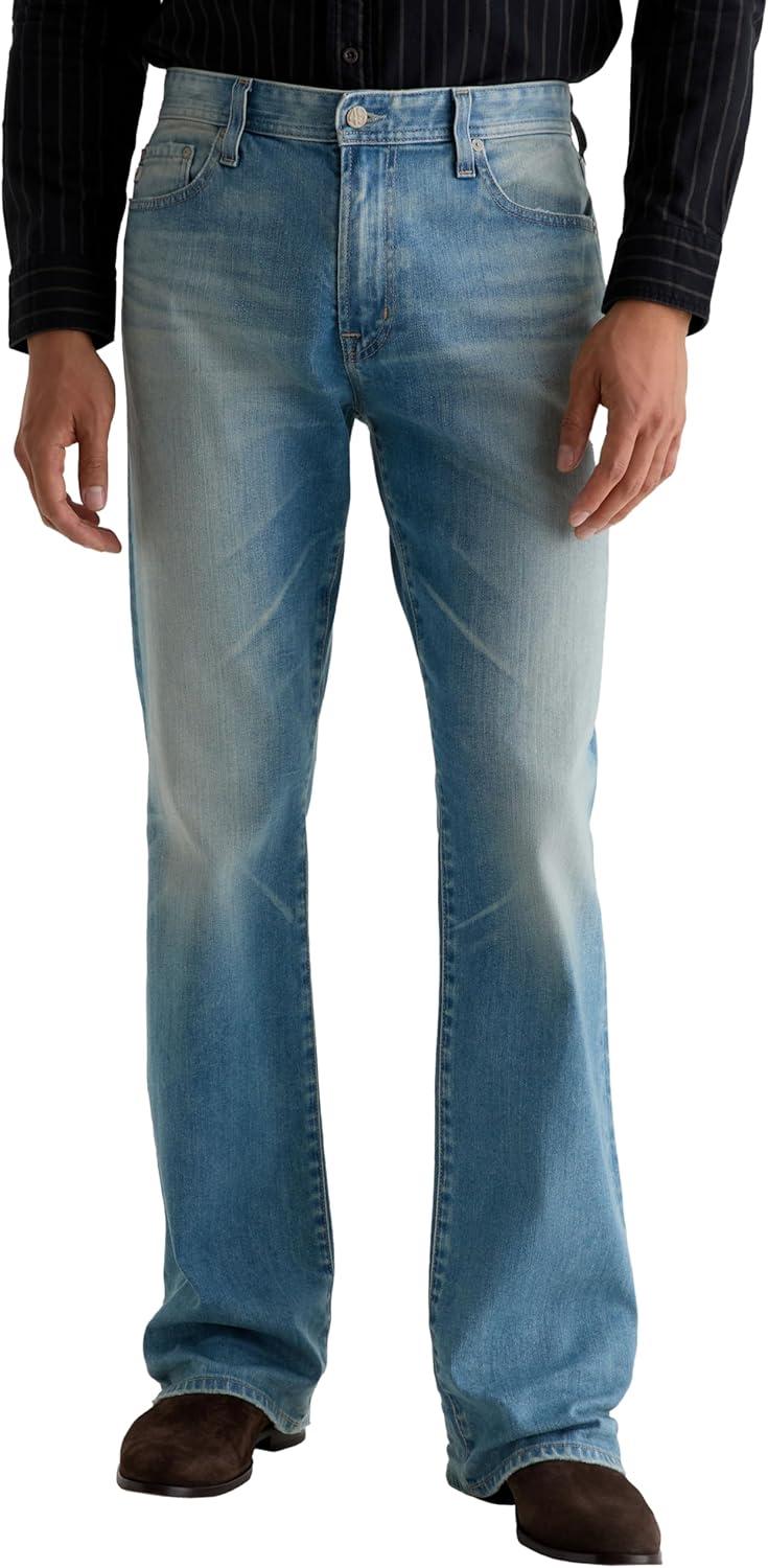 imageAG Adriano Goldschmied Mens Clint Classic Bootcut Jean19 Years Mobius
