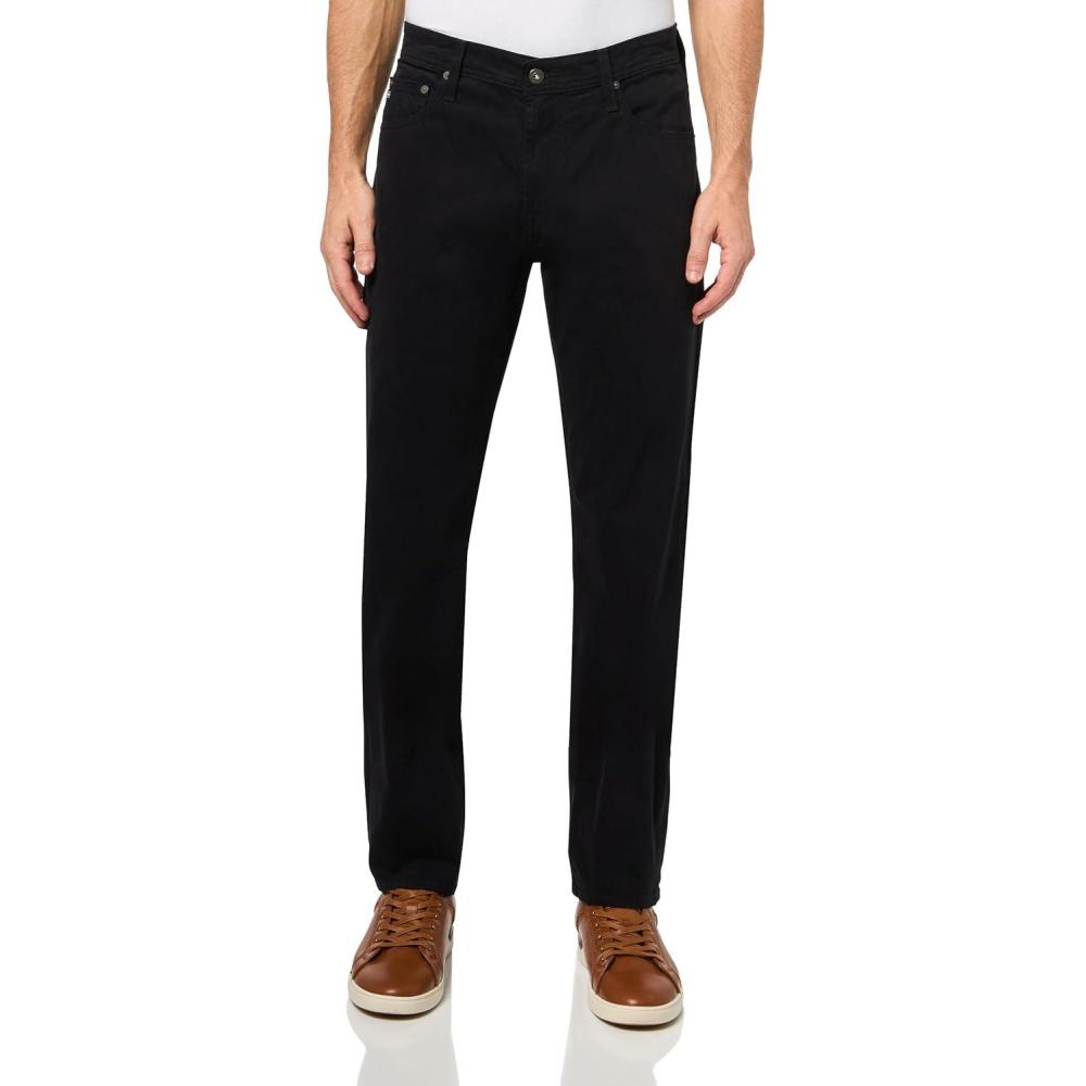 imageAG Adriano Goldschmied Mens Tellis Modern Slim Super Black 33W x 32L