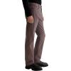 Mens Everett Slim Straight Sueded Sateen Pant(Berry Brown)