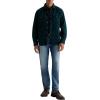 Mens Huston Western Shirt(Deep Teal)