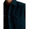 Mens Huston Western Shirt(Deep Teal)