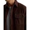 Mens Milland Utility Shirt(Dark Chocolate)
