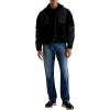 mens Wylie Relaxed Fleece Jacket(Black)