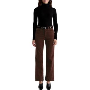 Womens Brinley Mid Rise Straight(Coffee Bean)