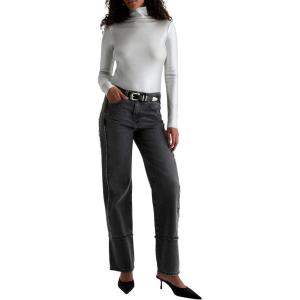 Womens Brinley Mid Rise Straight(Overnight)