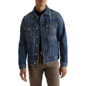 mens Jackson Vintage Trucker Jacket(Green)