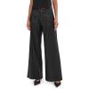 AG Women’s Dorine Mid Rise Pleated Palazzo(Ltt Lt Super Black)