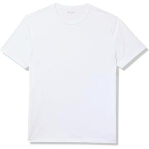 AG Adriano Goldschmied Mens Bryce Classic S/S Crew Neck T-Shirt(True White)