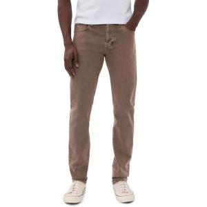 AG Adriano Goldschmied Mens Tellis Modern Slim Stretch Selvage Jean(Sulfur Taupe Grey)