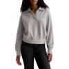 AG Women’s Carol Johnny Collar Sweatshirt(Heather Grey)