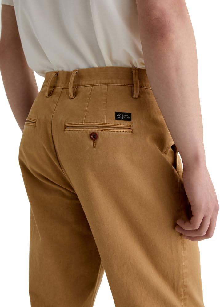 imageAG Jeans Mens Archie Straight Trouser PantSulfur Golden Hickory