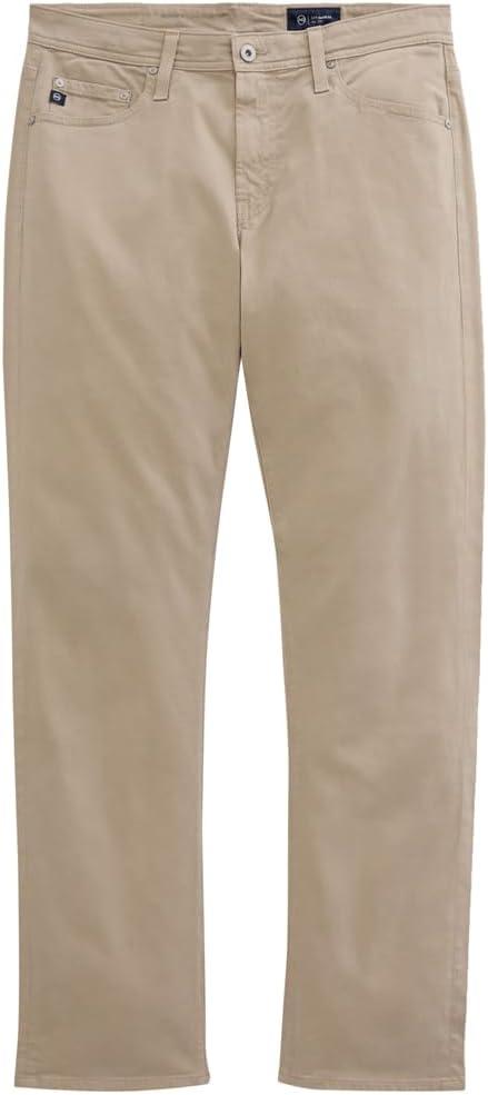 imageAG Adriano Goldschmied Mens Graduate Tailored Sueded Italian Twill PantsDesert Stone