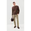 AG Adriano Goldschmied Men’s Graduate Tailored Sueded Italian Twill Pants(Industrial Taupe)