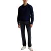 AG Adriano Goldschmied Men’s Graduate Tailored Sueded Italian Twill Pants(Grey Steel)