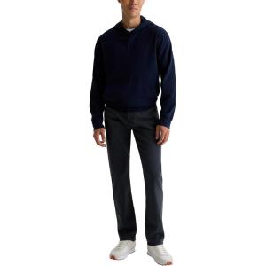 AG Adriano Goldschmied Men’s Graduate Tailored Sueded Italian Twill Pants(Grey Steel)
