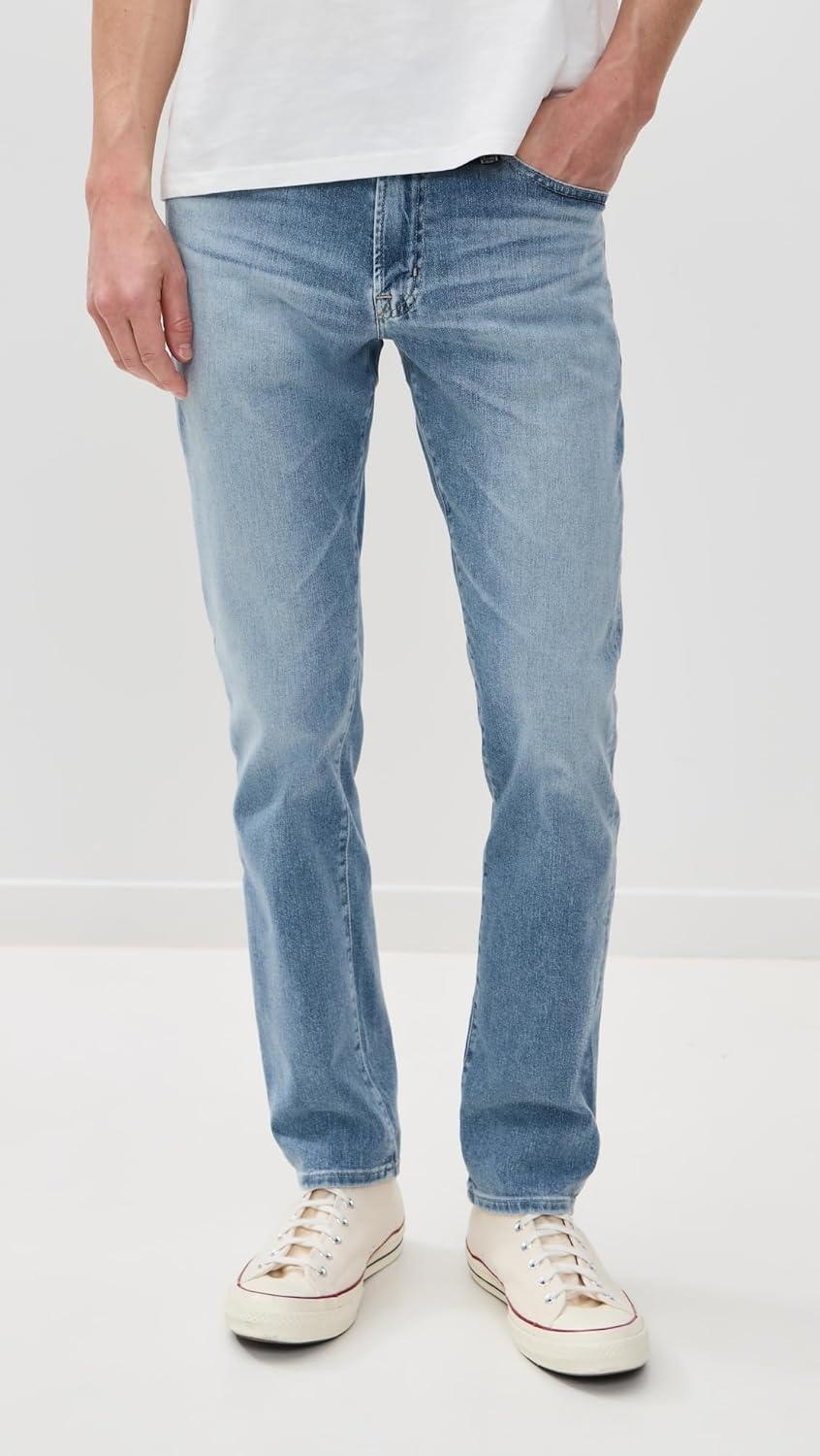 imageAG Adriano Goldschmied Mens Everett SUD Slim Straight Jeans 34Saltillo