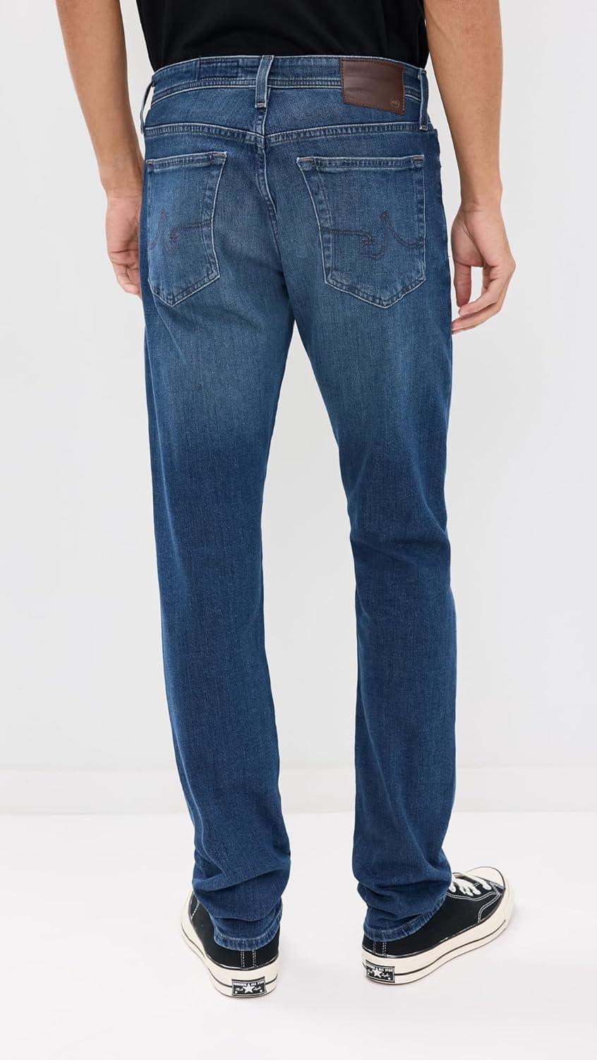 imageAG Adriano Goldschmied Mens Everett SUD Slim Straight Jeans 34St Moritz