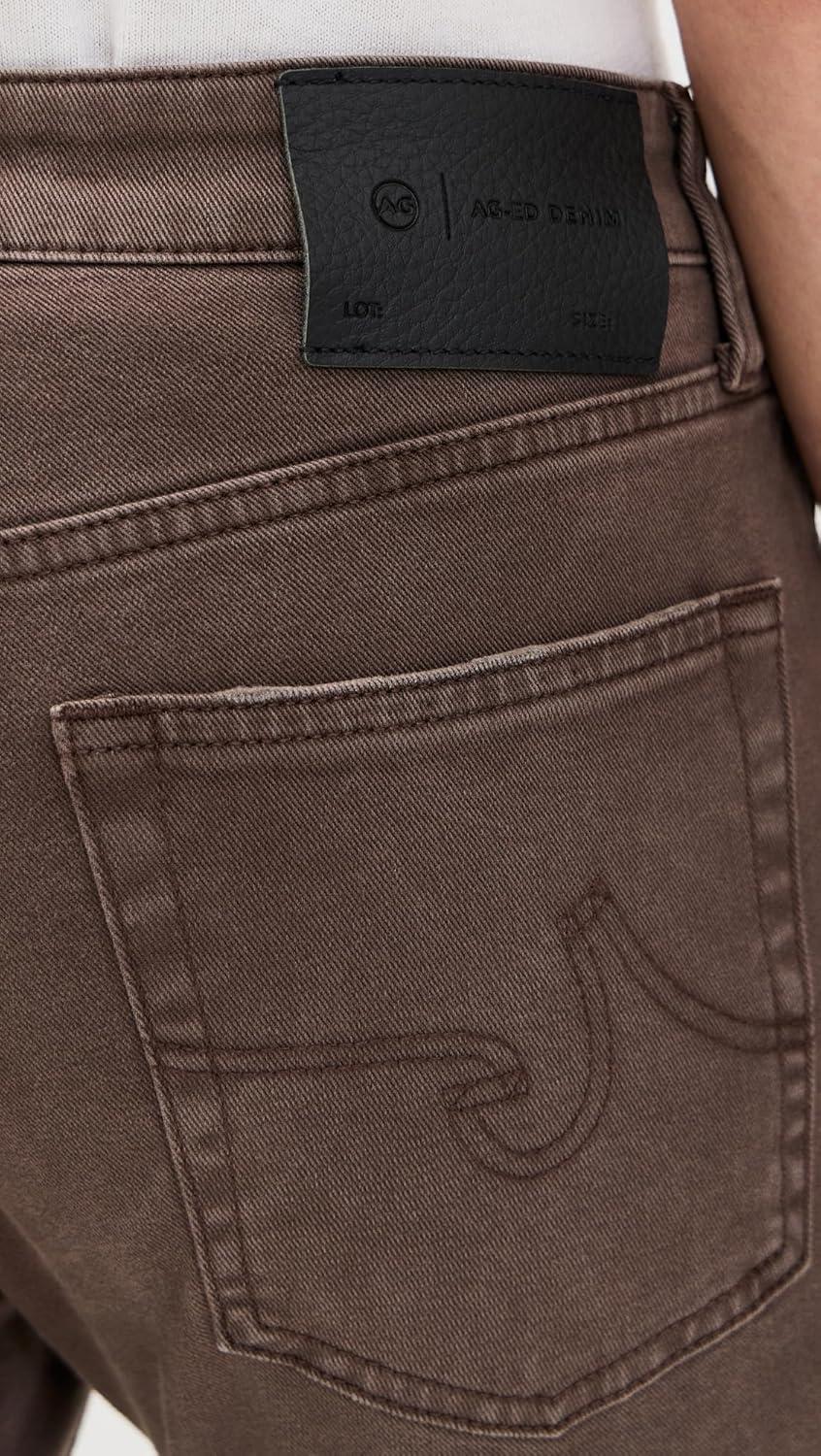imageAG Adriano Goldschmied Mens Tellis Modern Slim Jeans 347 Years Sulfur Brown Slate