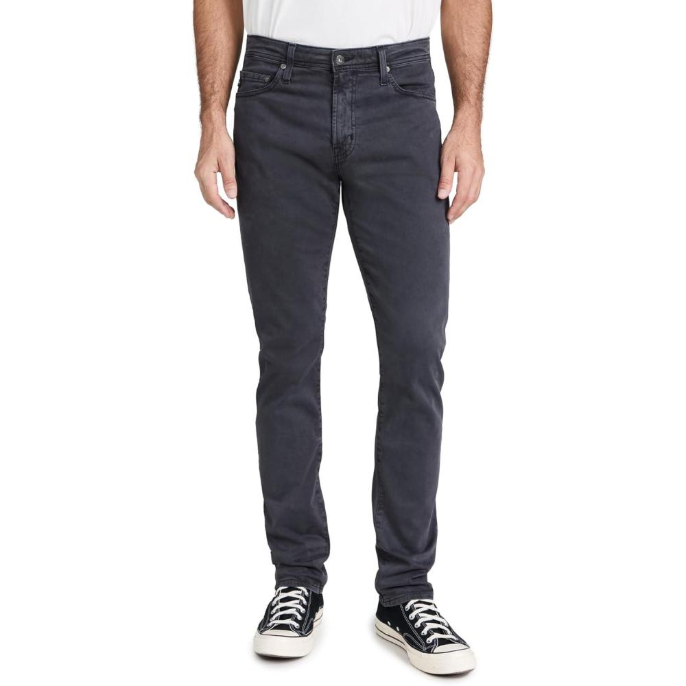 imageAG Adriano Goldschmied Mens Everett SUD Slim Straight Jeans 34Sulfur Gunpowder