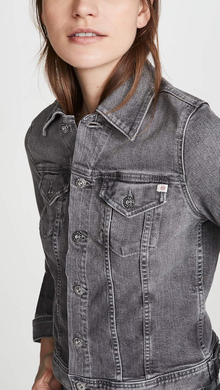 imageAG Adriano Goldschmied Womens Robyn Fitted Denim JacketEntity